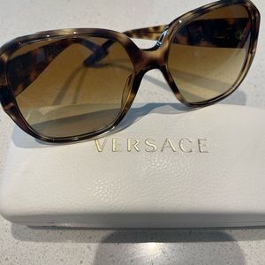 Versace oversized sunglasses